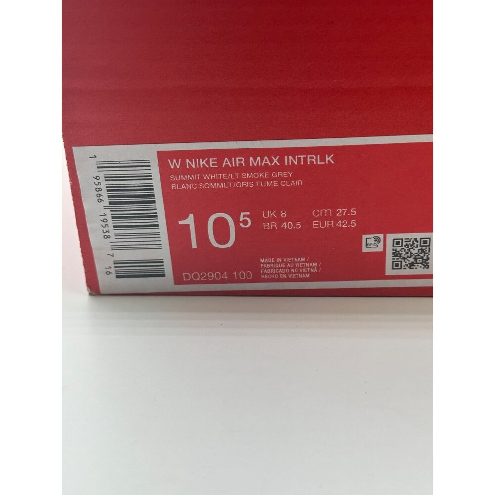 Womens Nike Air Max Interlock Summit White Light Smoke Grey DQ-2904-100 Sz 10.5 - Picture 11 of 11